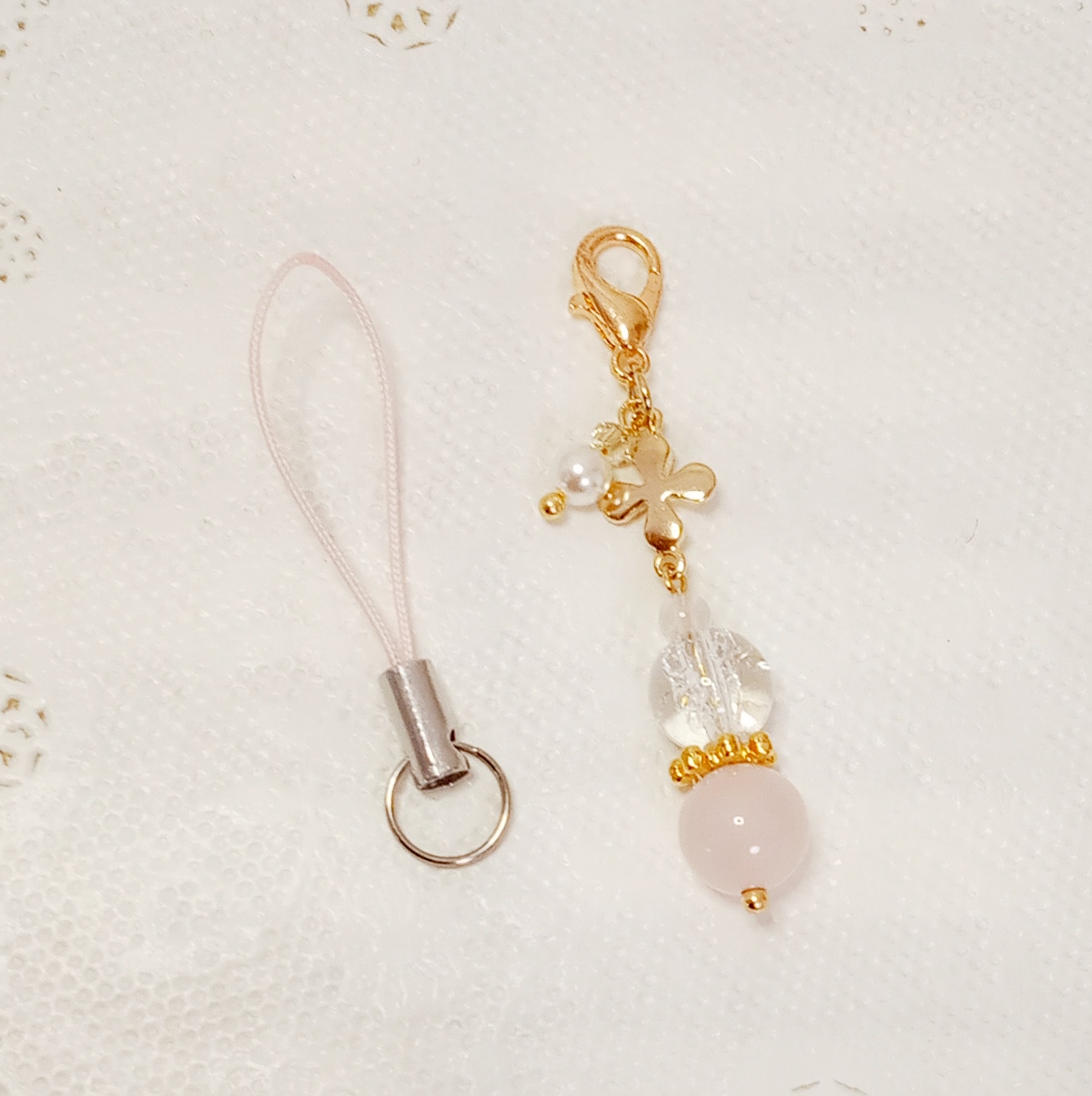 天然石お守りチャーム〈美と愛〉