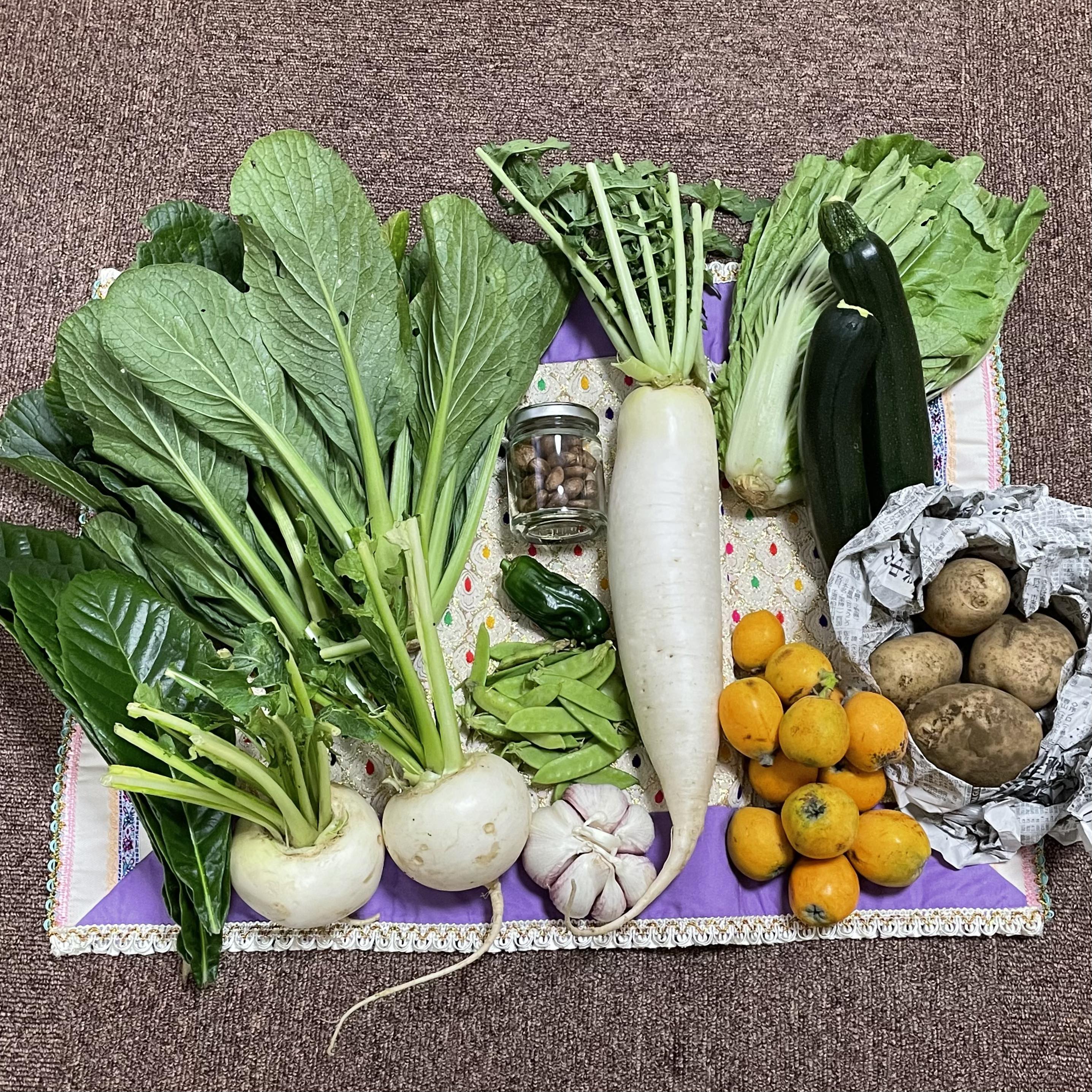 セッション&無農薬野菜
