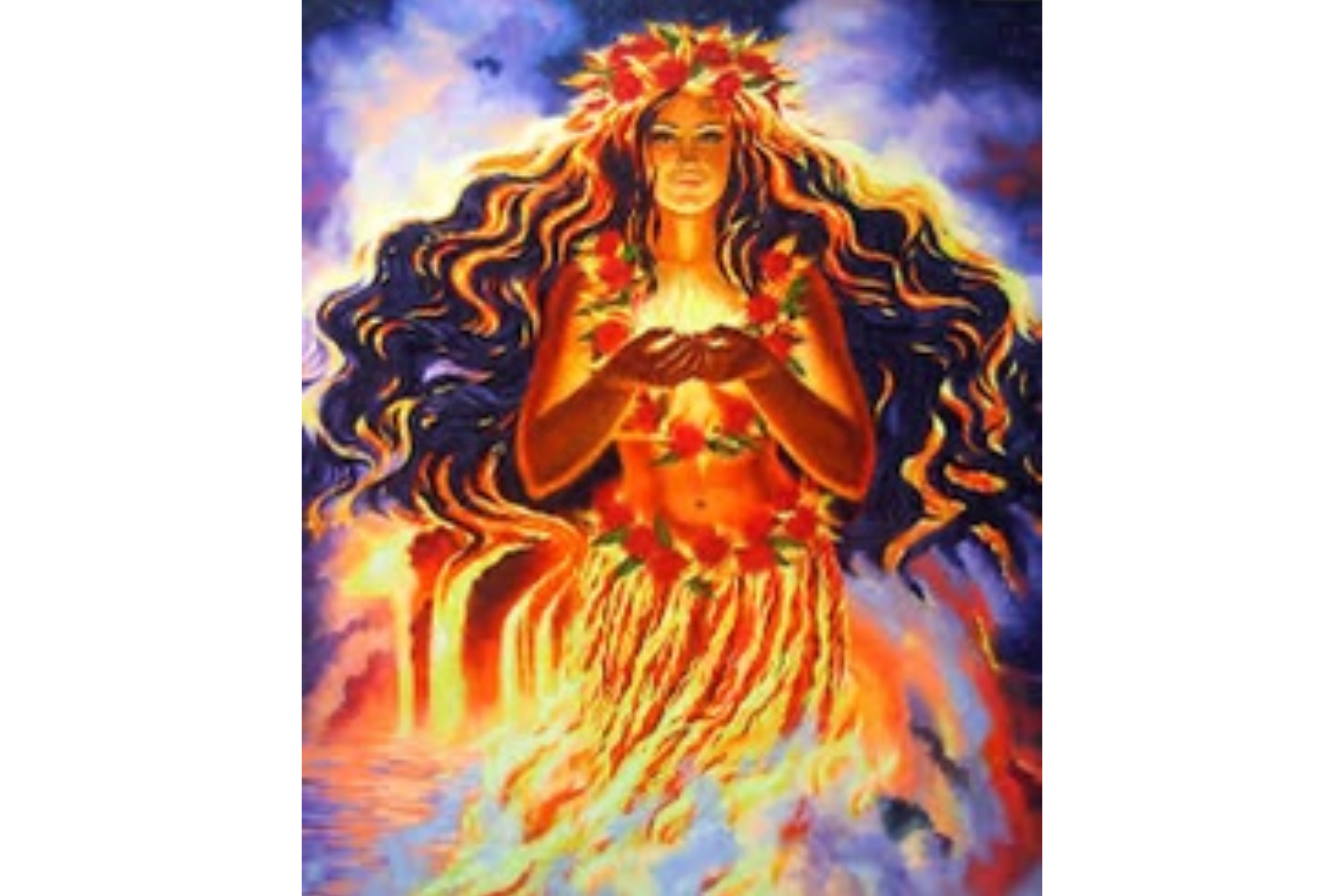 ハワイの女神ペレ　　愛のチャネリング